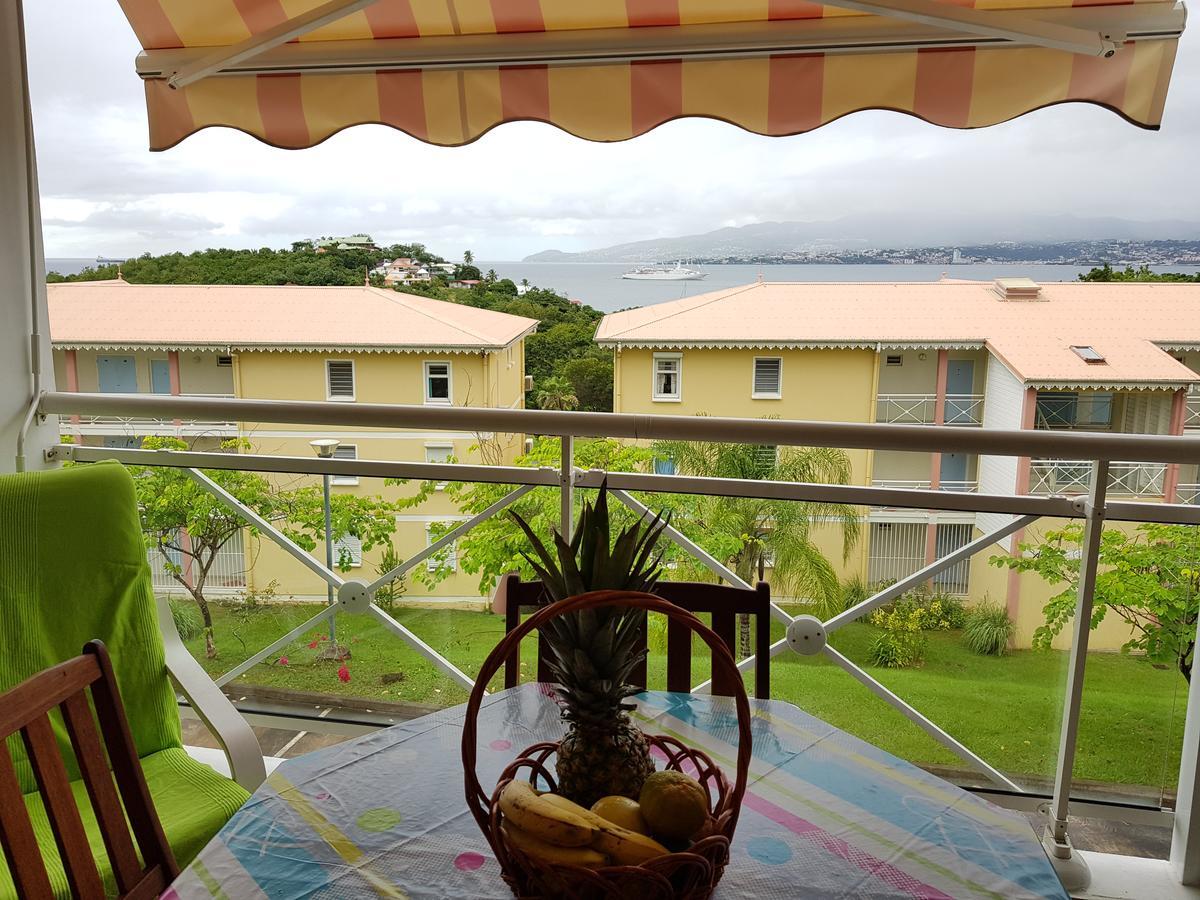 Studio KASANACO avec vue la baie de Fort de France Les Trois-Ilets Extérieur photo