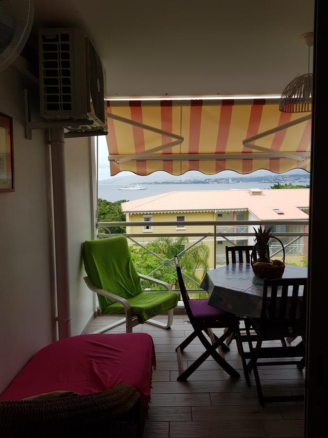 Studio KASANACO avec vue la baie de Fort de France Les Trois-Ilets Extérieur photo